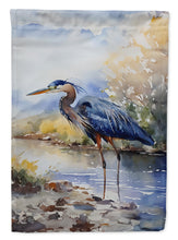 Load image into Gallery viewer, Blue Heron House Flag
