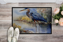 Load image into Gallery viewer, Blue Heron Doormat - 18X27 Indoor / Outdoor Rug | Made in USA