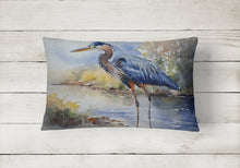 Load image into Gallery viewer, Blue Heron Throw Pillow