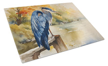 Load image into Gallery viewer, Blue Heron Glass Cutting Boards – Durable, Decorative Kitchen Art Large