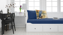 Load image into Gallery viewer, Blue Heron Standard Pillowcase – Artistic Decorative Front, White Back