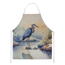 Load image into Gallery viewer, Blue Heron Apron – Artist-Designed Kitchen, BBQ &amp; Craft Apron