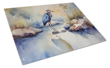 Load image into Gallery viewer, Blue Heron Glass Cutting Boards – Durable, Decorative Kitchen Art Large
