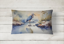 Load image into Gallery viewer, Blue Heron Throw Pillow