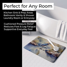 Load image into Gallery viewer, Blue Heron Memory Foam Kitchen Mat DAC2850RUG
