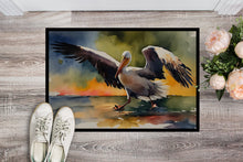 Load image into Gallery viewer, Pelican Doormat - Large 24x36 – Indoor/Outdoor Floor Mat with Artistic Flair