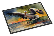 Load image into Gallery viewer, Pelican Doormat - Large 24x36 – Indoor/Outdoor Floor Mat with Artistic Flair