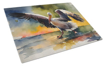 Load image into Gallery viewer, Pelican Glass Cutting Boards – Durable, Decorative Kitchen Art Large
