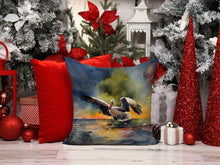 Load image into Gallery viewer, Pelican Throw Pillow - 14x14 Decorative Pillow – Art for Your Home &amp; Patio