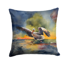 Load image into Gallery viewer, Pelican Throw Pillow - 14x14 Decorative Pillow – Art for Your Home &amp; Patio