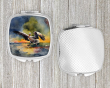 Load image into Gallery viewer, Pelican Compact Mirror – Stylish Purse Mirror with Artistic Covers