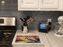 Load image into Gallery viewer, Pelican Glass Cutting Boards – Durable, Decorative Kitchen Art Large