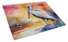 Load image into Gallery viewer, Pelican Glass Cutting Boards – Durable, Decorative Kitchen Art Large