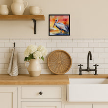 Load image into Gallery viewer, Pelican Framed Metal Print