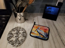 Load image into Gallery viewer, Pelican Pot Holders - Set of 2 Decorative Kitchen Helpers | Made in the USA
