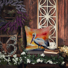 Load image into Gallery viewer, Pelican Throw Pillow