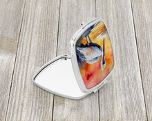 Load image into Gallery viewer, Pelican Compact Mirror – Stylish Purse Mirror with Artistic Covers
