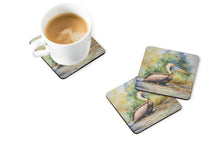 Load image into Gallery viewer, Pelican Coasters - Set of 4 Lightweight Foam, Absorbent Drink Coasters