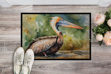 Load image into Gallery viewer, Pelican Doormat - Large 24x36 – Indoor/Outdoor Floor Mat with Artistic Flair