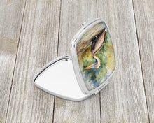 Load image into Gallery viewer, Pelican Compact Mirror – Stylish Purse Mirror with Artistic Covers