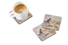 Load image into Gallery viewer, Pelican Coasters - Set of 4 Lightweight Foam, Absorbent Drink Coasters