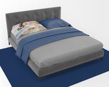 Load image into Gallery viewer, Pelican Standard Pillowcase – Artistic Decorative Front, White Back