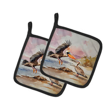 Load image into Gallery viewer, Pelican Pot Holders - Set of 2 Decorative Kitchen Helpers | Made in the USA
