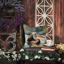 Load image into Gallery viewer, Pelican Throw Pillow