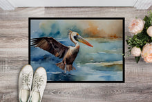 Load image into Gallery viewer, Pelican Doormat - Large 24x36 – Indoor/Outdoor Floor Mat with Artistic Flair