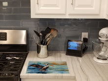 Load image into Gallery viewer, Pelican Glass Cutting Boards – Durable, Decorative Kitchen Art Large