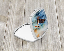 Load image into Gallery viewer, Pelican Compact Mirror – Stylish Purse Mirror with Artistic Covers