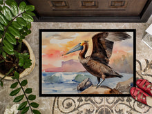 Load image into Gallery viewer, Pelican Doormat - Large 24x36 – Indoor/Outdoor Floor Mat with Artistic Flair