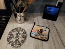 Load image into Gallery viewer, Pelican Pot Holders - Set of 2 Decorative Kitchen Helpers | Made in the USA