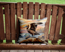 Load image into Gallery viewer, Pelican Throw Pillow - 14x14 Decorative Pillow – Art for Your Home &amp; Patio