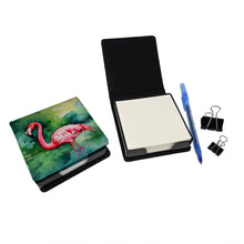 Load image into Gallery viewer, Flamingo PU Leather Note Paper Holder