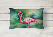Load image into Gallery viewer, Flamingo Throw Pillow