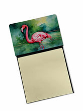 Load image into Gallery viewer, Flamingo Sticky Note Holder- Refiilable Desk Accessory Note Pad
