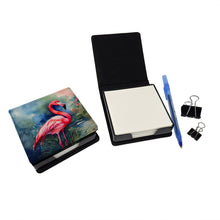 Load image into Gallery viewer, Flamingo PU Leather Note Paper Holder