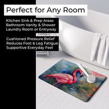 Load image into Gallery viewer, Flamingo Memory Foam Kitchen Mat DAC2859RUG