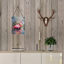 Load image into Gallery viewer, Flamingo Wall or Door Hanging Prints
