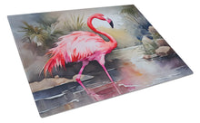 Load image into Gallery viewer, Flamingo Glass Cutting Boards – Durable, Decorative Kitchen Art Large