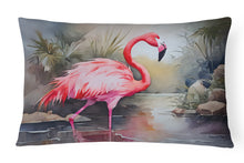 Load image into Gallery viewer, Flamingo Throw Pillow