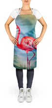 Load image into Gallery viewer, Flamingo Apron – Artist-Designed Kitchen, BBQ &amp; Craft Apron