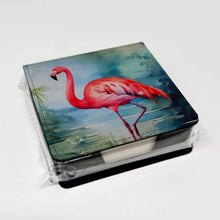 Load image into Gallery viewer, Flamingo PU Leather Note Paper Holder