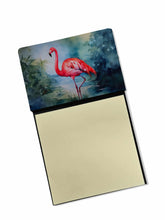 Load image into Gallery viewer, Flamingo Sticky Note Holder- Refiilable Desk Accessory Note Pad