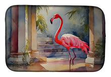 Load image into Gallery viewer, Flamingo Dish Drying Mat