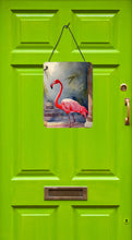 Load image into Gallery viewer, Flamingo Wall or Door Hanging Prints