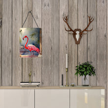 Load image into Gallery viewer, Flamingo Wall or Door Hanging Prints