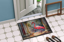 Load image into Gallery viewer, Flamingo Doormat - Large 24x36 – Indoor/Outdoor Floor Mat with Artistic Flair
