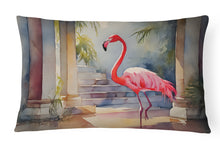 Load image into Gallery viewer, Flamingo Throw Pillow
